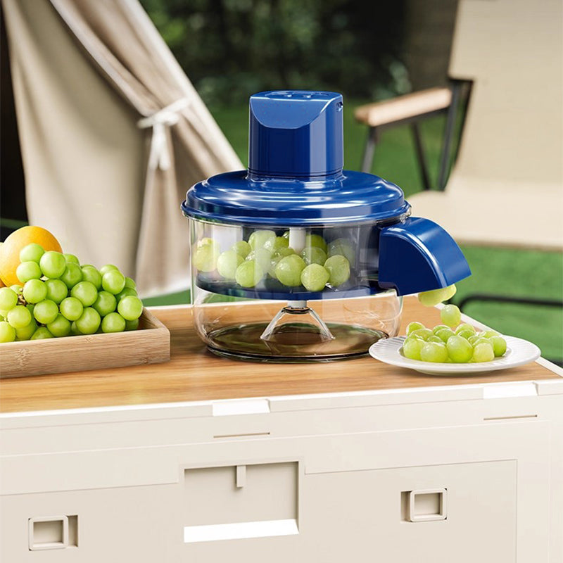 ✨¡50 % DE DESCUENTO! 🍇🧄 Pelador Eléctrico Transparente de Frutas y Verduras + eBook de regalo 🎁