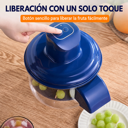 ✨¡50 % DE DESCUENTO! 🍇🧄 Pelador Eléctrico Transparente de Frutas y Verduras + eBook de regalo 🎁