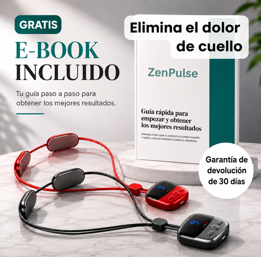 NECKPULSE™ — ¡ADIÓS AL DOLOR DE CUELLO EN MENOS DE 5 DÍAS! ( RECARGABLE)