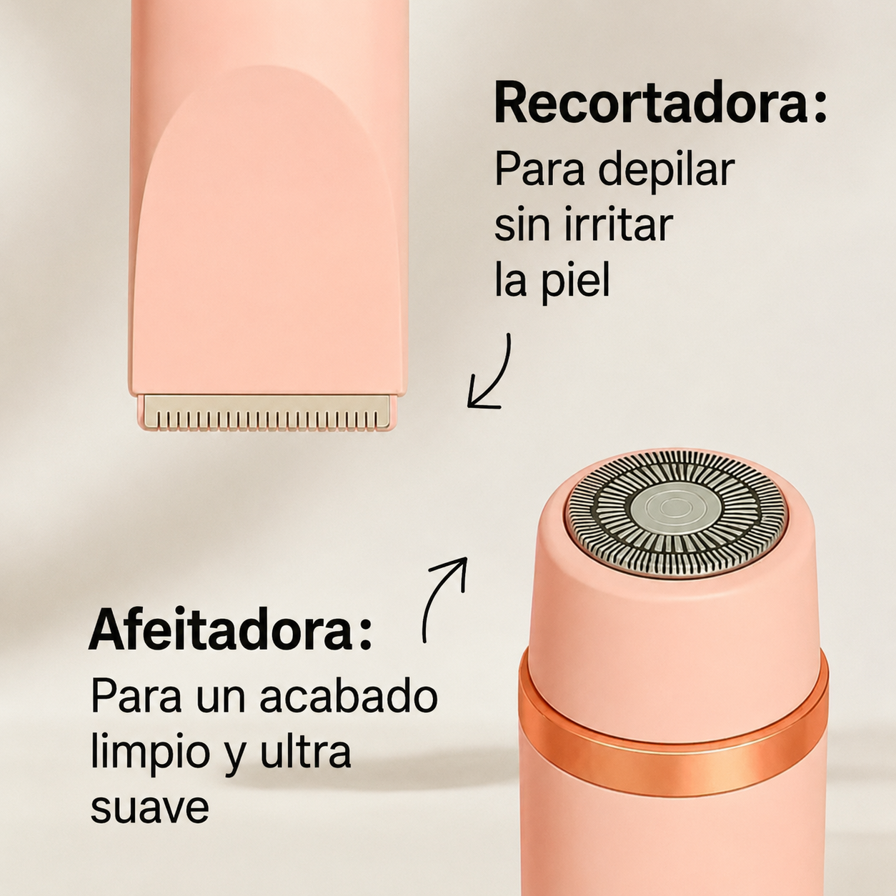 SoftSkin™️ Afeitadora 3 en 1 | Piel suave en solo 30 segundos + eBook GRATIS 🎁