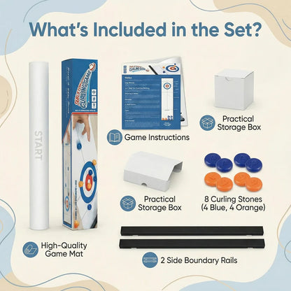 Curling de Mesa: El Juego que Convierte Cualquier Reunión en una Competencia Épica + envío GRATIS 🎁