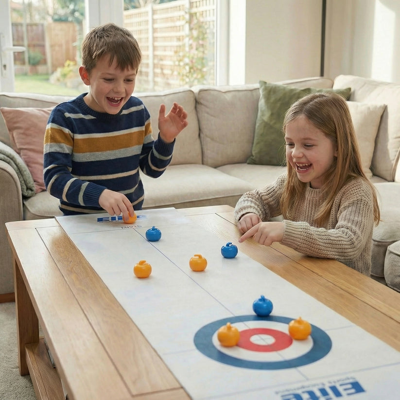 Curling de Mesa: El Juego que Convierte Cualquier Reunión en una Competencia Épica + envío GRATIS 🎁