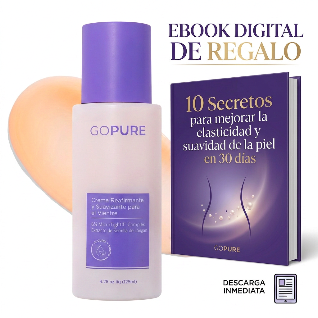 GO PURE™ ELIMINA ESTRÍAS EN DÍAS + EBOOK GRATIS 🎁+ ENVÍO GRATIS