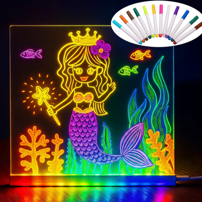 ArteGlow™ Tablero mágico de dibujo