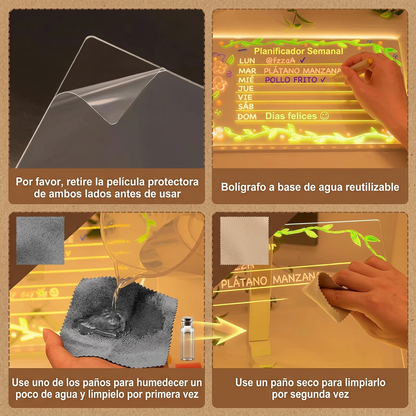 ArteGlow™ Tablero mágico de dibujo