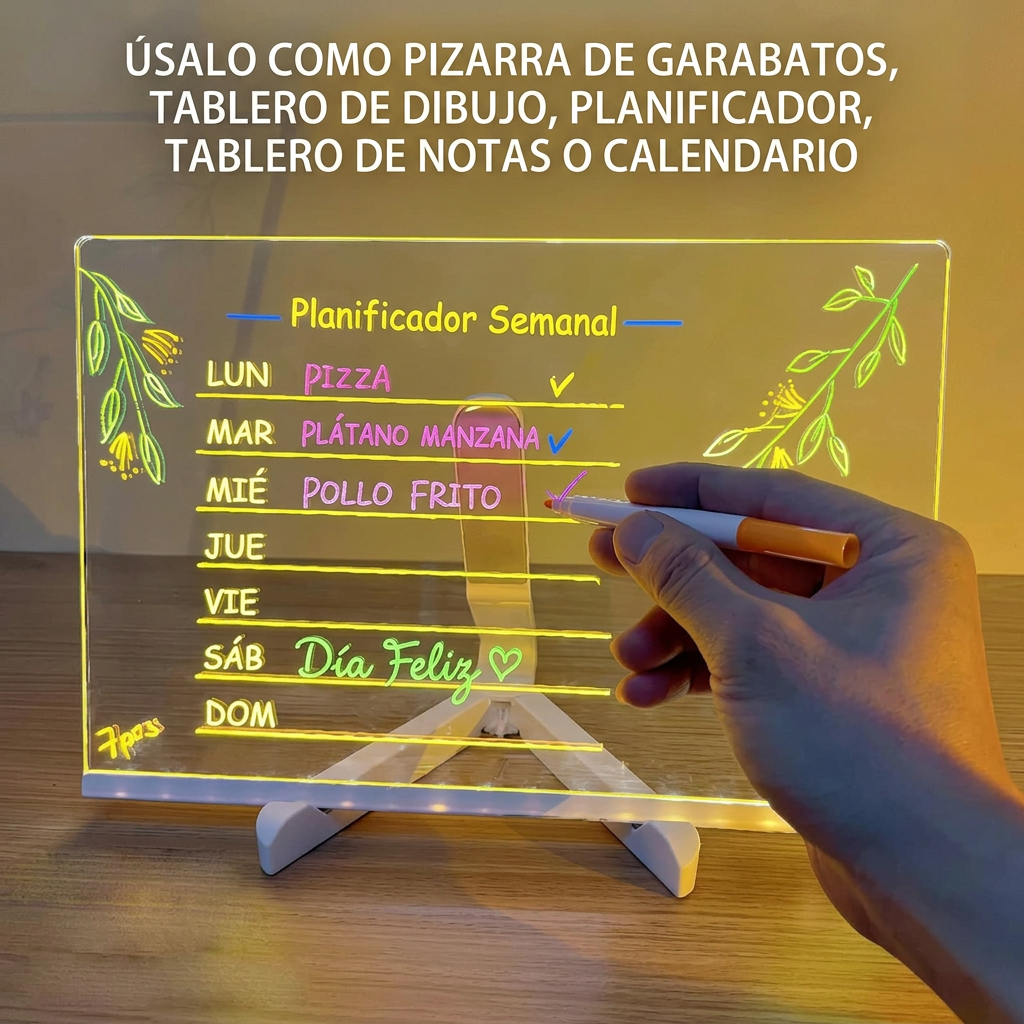 ArteGlow™ Tablero mágico de dibujo