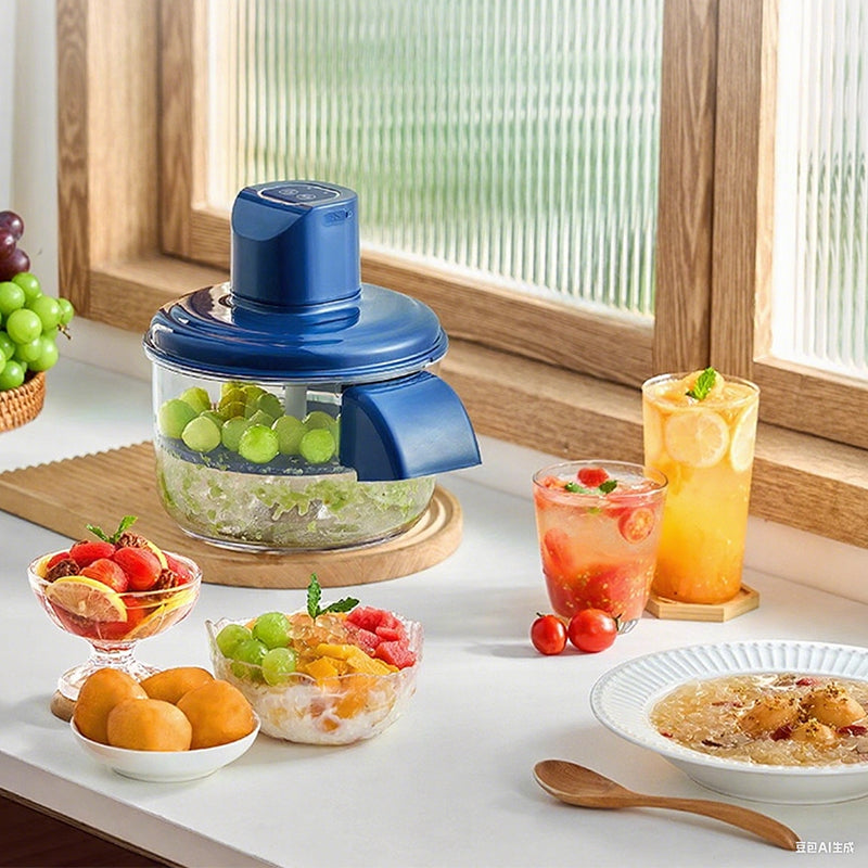 ✨¡50 % DE DESCUENTO! 🍇🧄 Pelador Eléctrico Transparente de Frutas y Verduras + eBook de regalo 🎁